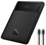 Зовнішній акумулятор (павербанк) Baseus Blade Digital Display 20000 mAh PD 100W Black (PPDGL-01, PPBLD100-S, PPBL000201), Чорний