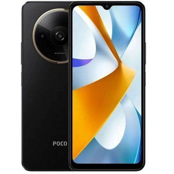 Смартфон POCO C61 3/64GB Black, Чорний