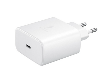 Мережевий зарядний пристрій Samsung 45W Travel Adapter (with Type-C cable) White (EP-TA845XWE)