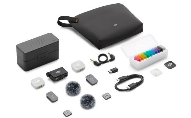 Мікрофонна радіосистема для фотокамери, для смартфона DJI Mic Mini 2 (2TX + 1RX + Charging Case)
