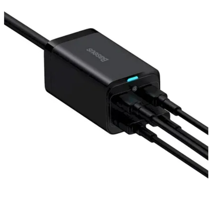 Мережевий зарядний пристрій Baseus GaN3 Pro 4 Ports Desktop Charger 100W Black (CCGP000101)