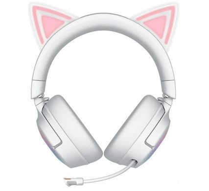 Навушники з мікрофоном Razer Kraken Kitty V3 PRO White (RZ04-05170400-R3M1/RZ04-05170400-R3U1), Білий