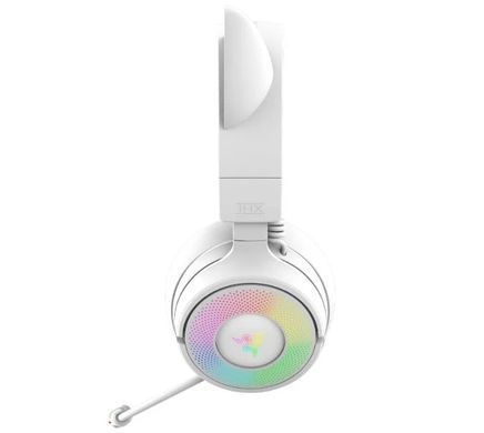 Навушники з мікрофоном Razer Kraken Kitty V3 PRO White (RZ04-05170400-R3M1/RZ04-05170400-R3U1), Білий