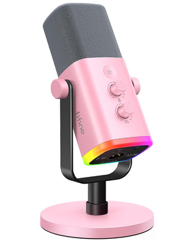 Мікрофон Fifine AM8 Pink